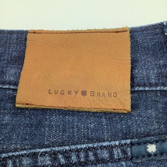 Lucky Brand Mens 121 Heritage Slim Jeans Size 38 x 34 (Actual 38 x 33) - Picture 4 of 10